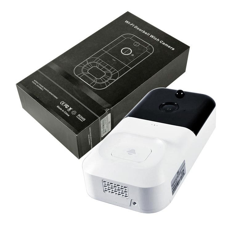 Monitor esperto de PIR Wireless Video Doorbell With do controle de acesso