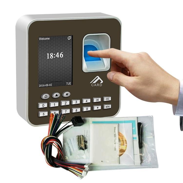 leitor de cartão do sistema RFID do controle de acesso da porta da impressão digital 125KHz