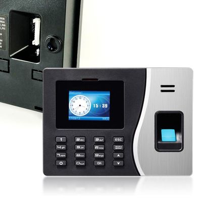 Bateria alternativa sistema do comparecimento do tempo da impressão digital de TFT de 2,4 polegadas