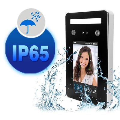 Sistema facial do controle de acesso do reconhecimento do FCC do web server exterior