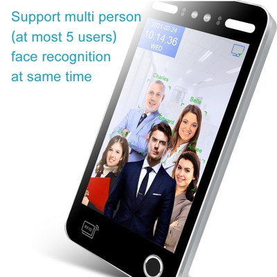 Polegada facial dinâmica biométrica Linux 3,1 de Smart Access Control 10,1 do leitor da Web
