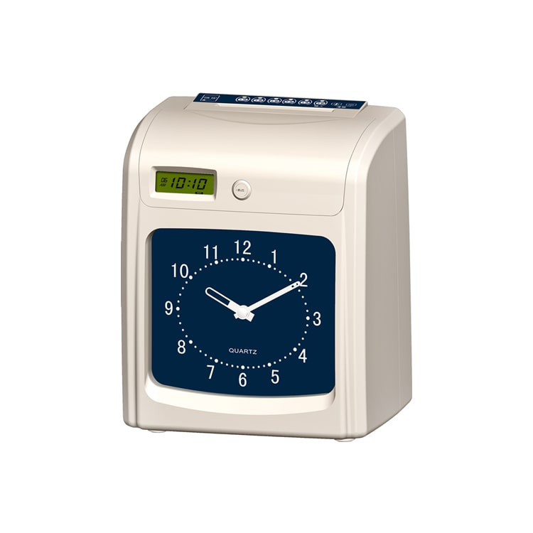 Máquina de marcador temporal eletrônica da data do registrador de tempo de Digitas do relógio de ponto de TIMMY Factory Price Punch Card