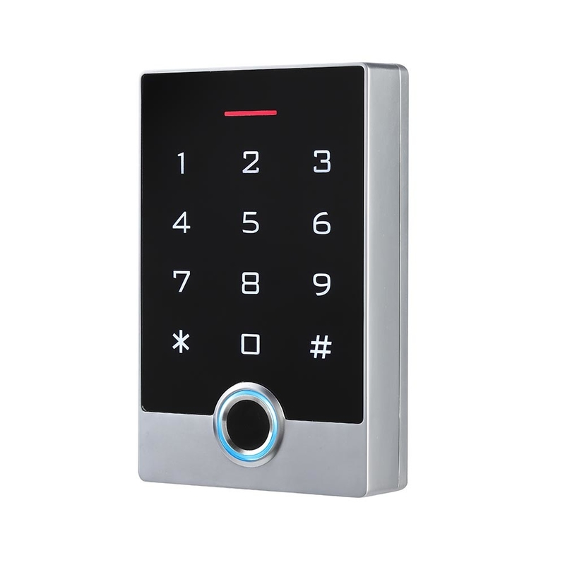 Teclado numérico autônomo impermeável do sistema IP68 do controle de acesso da porta da impressão digital do cartão do RFID