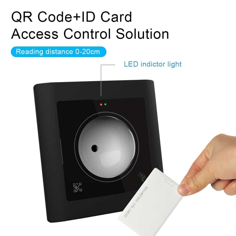 Leitor de cartão QR Code Scanner do controle de acesso do cartão de NFC 13.56Mhz IC RFID de Wiegand Output RS484