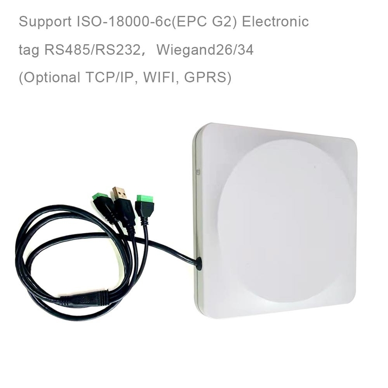 Leitor da frequência ultraelevada do controle de acesso do cartão de NFC RFID da longa distância de Wiegand RS232 RS485