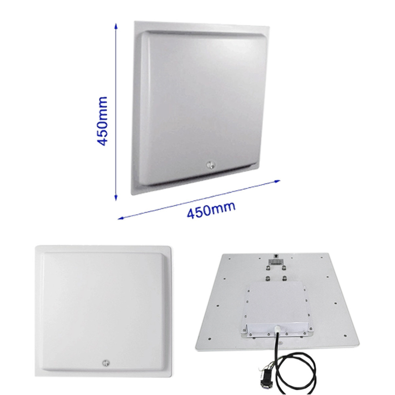 8dbi controle de acesso Wiegand Parking Management System do cartão da antena RS485 RFID