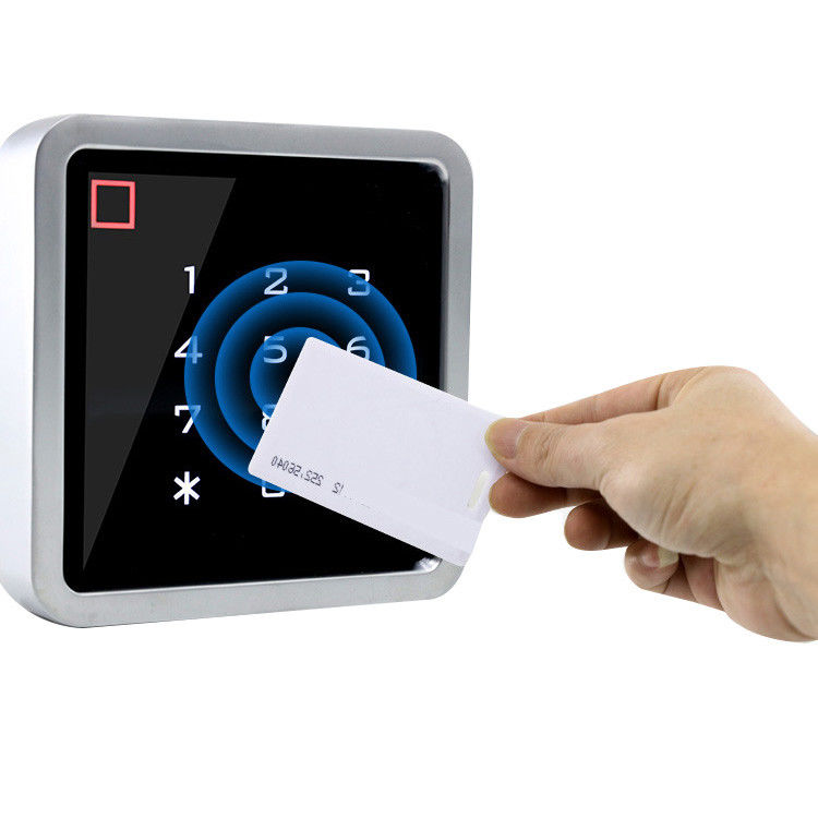 Teclado autônomo do toque da caixa do metal do controle de acesso da impressão digital de Mifare Rfid