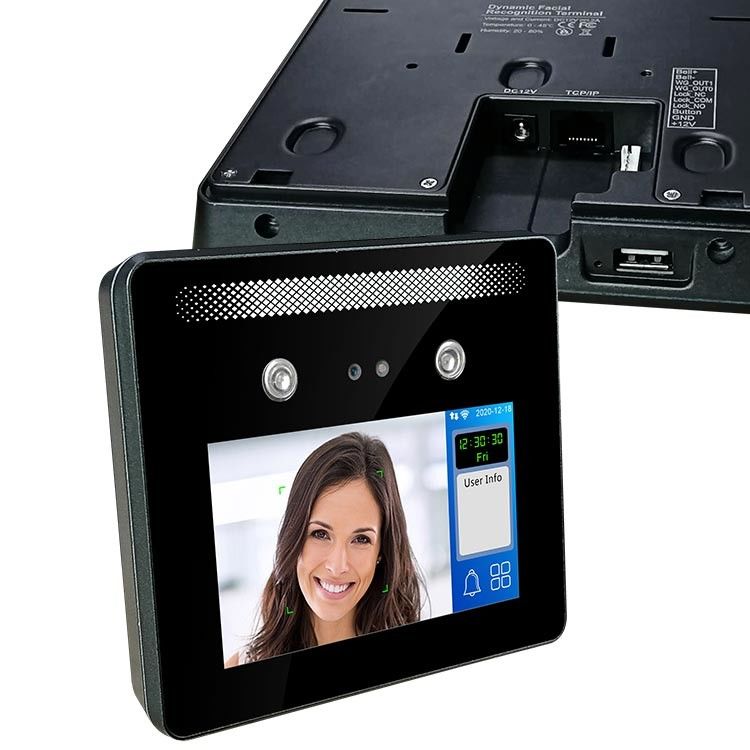 Varredor Smart HD dinâmico TFT de QR máquinas de reconhecimento da cara de 5 polegadas