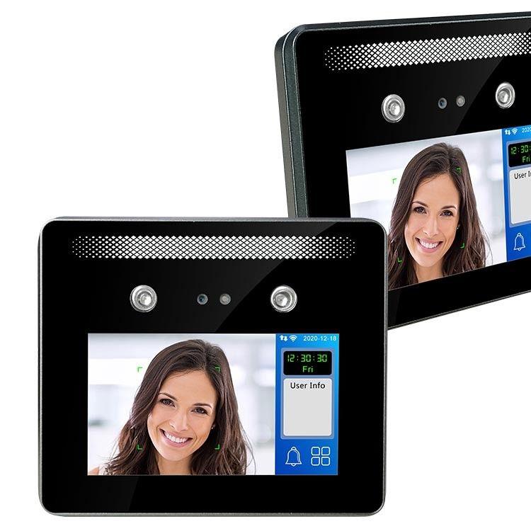 Varredor Smart HD dinâmico TFT de QR máquinas de reconhecimento da cara de 5 polegadas
