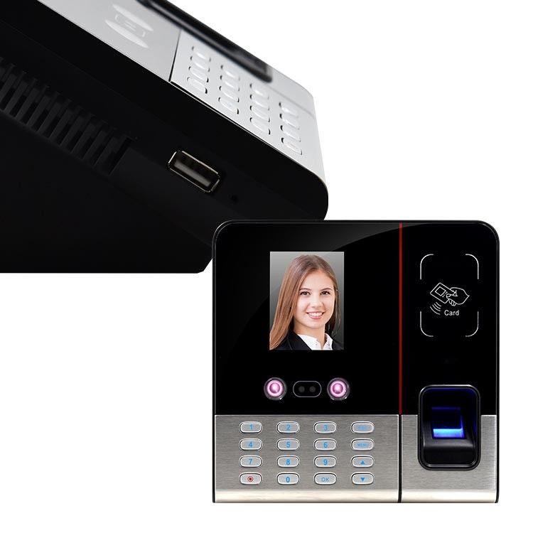 Cara capacitiva da tela TMF630 e para tomar as impressões digitais o leitor biométrico