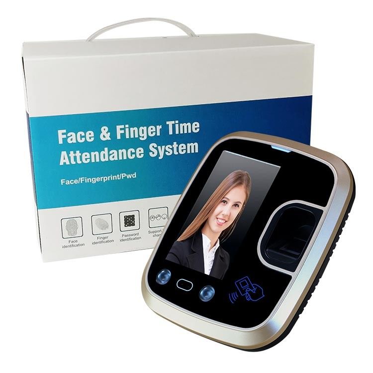 Segurança da porta sistema facial do controle de acesso de um reconhecimento de 4,3 polegadas