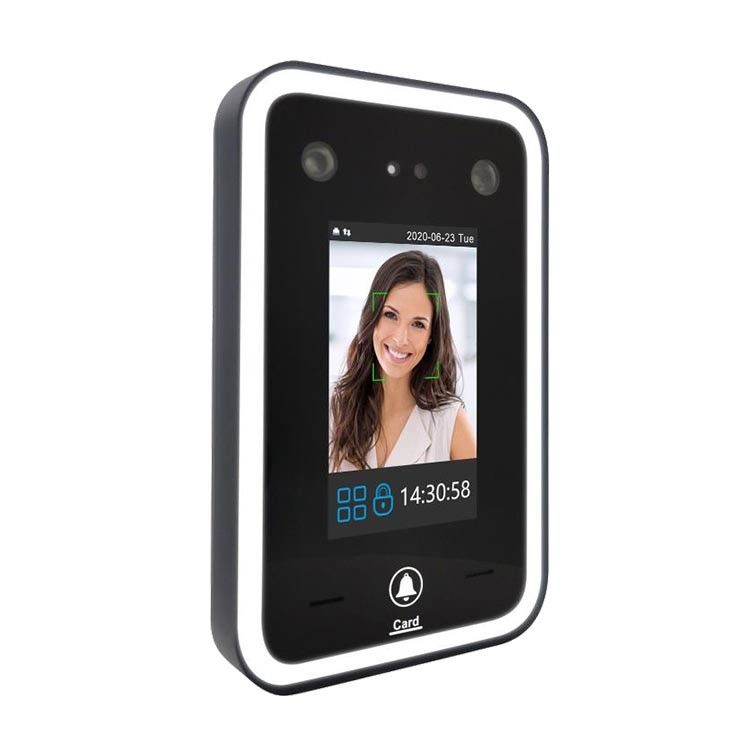 Sistema do controle de acesso da detecção da cara do torniquete do varredor do QR Code
