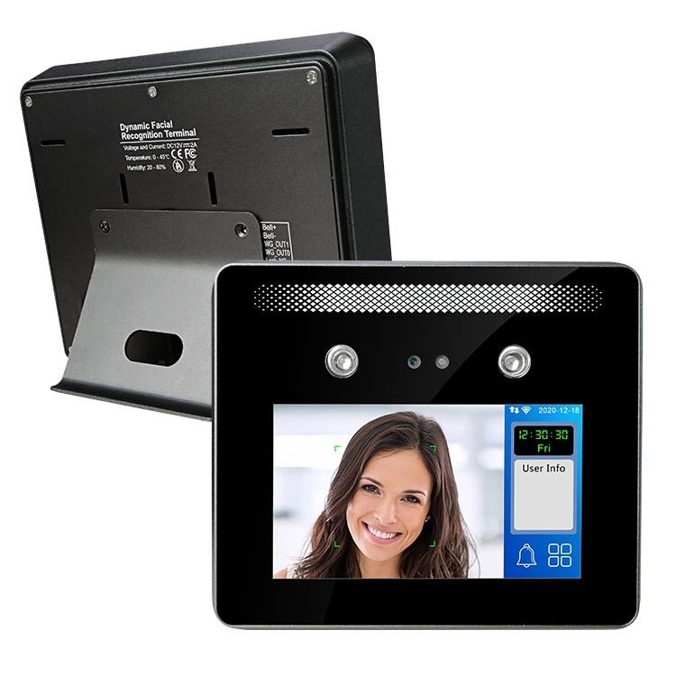 Dispositivo do comparecimento do tempo do reconhecimento de cara da polegada HD 32G de WiFi 5