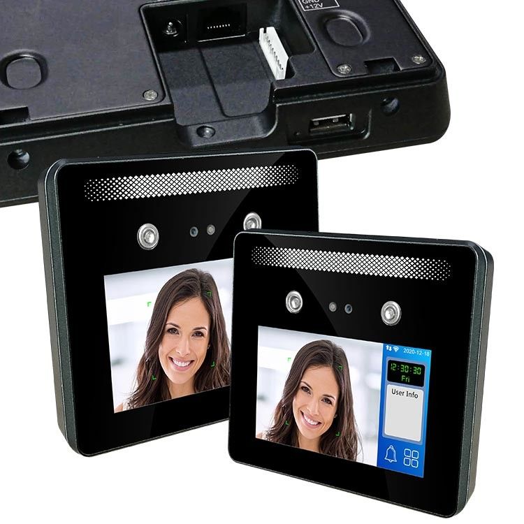Dispositivo do comparecimento do tempo do reconhecimento de cara da polegada HD 32G de WiFi 5