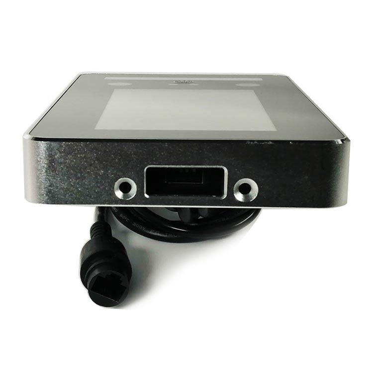Sistema facial do controle de acesso do reconhecimento do FCC do web server exterior