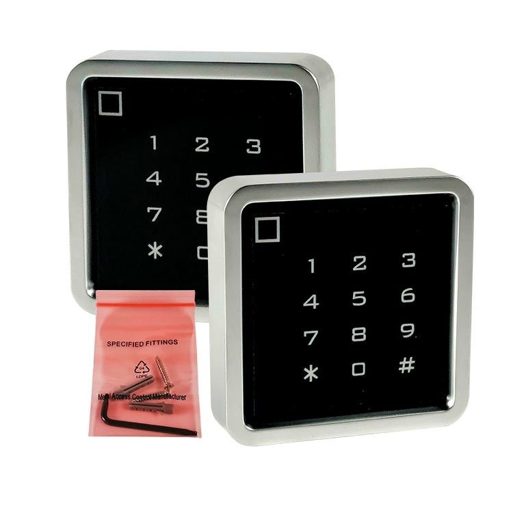 Controle de acesso impermeável do cartão do teclado numérico IP68 WG26 RFID do toque