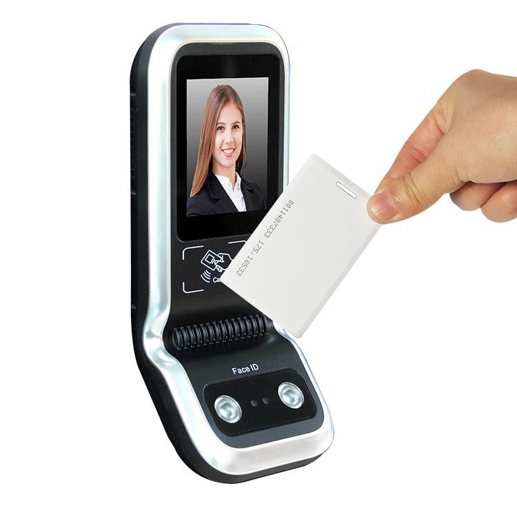 Sistema 1000 livre do acesso da porta do reconhecimento de cara 2.8inch do cartão do RFID