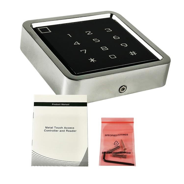 Sistema de vidro do controle de acesso do cartão do megahertz RFID do leitor 13,56 da porta
