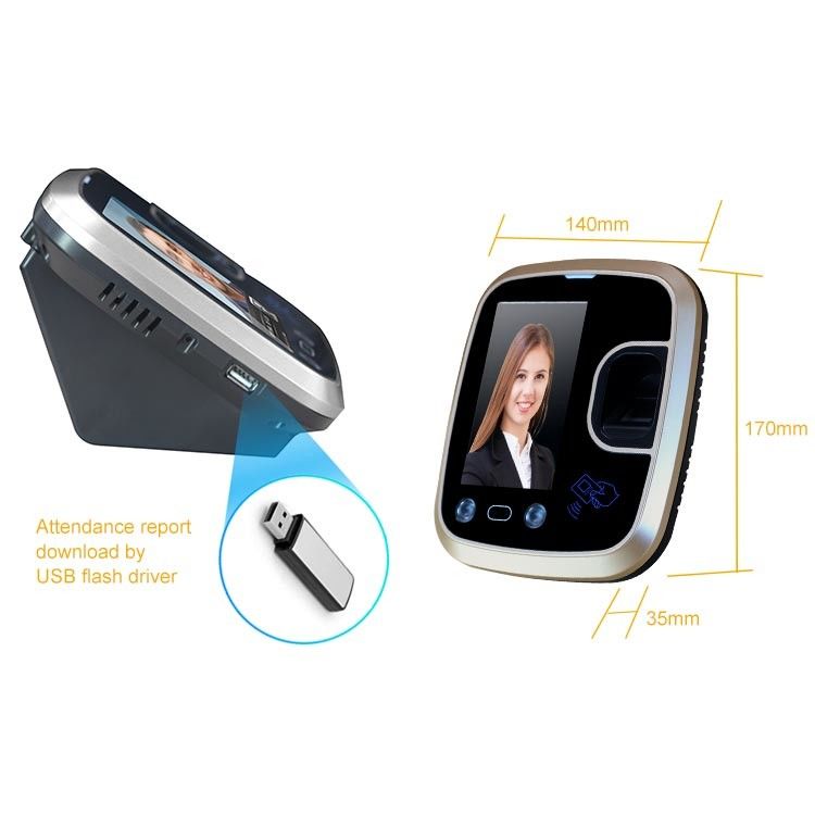 Sistema do comparecimento de PCBA RFID PIN Web Based Fingerprint Time