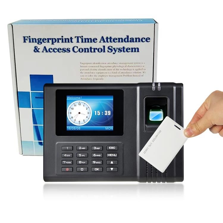Controle de acesso da impressão digital da gestão 3G WiFi GPRS RFID da escola