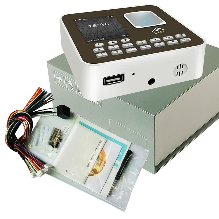 Leitor biométrico Access Control do sistema do comparecimento do tempo da impressão digital RS485