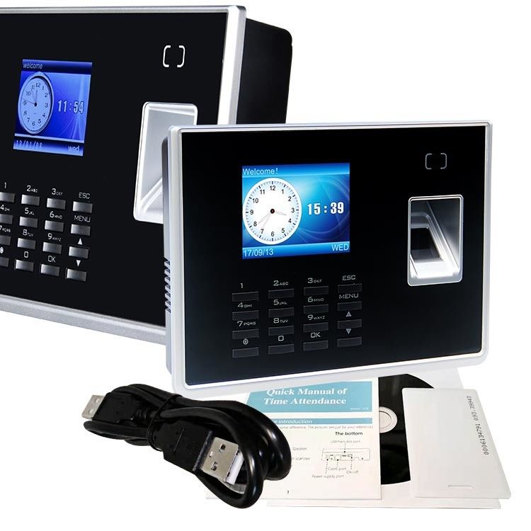Relógios de ponto livres da impressão digital do IP TM1100 de TCP do software para a empresa de pequeno porte