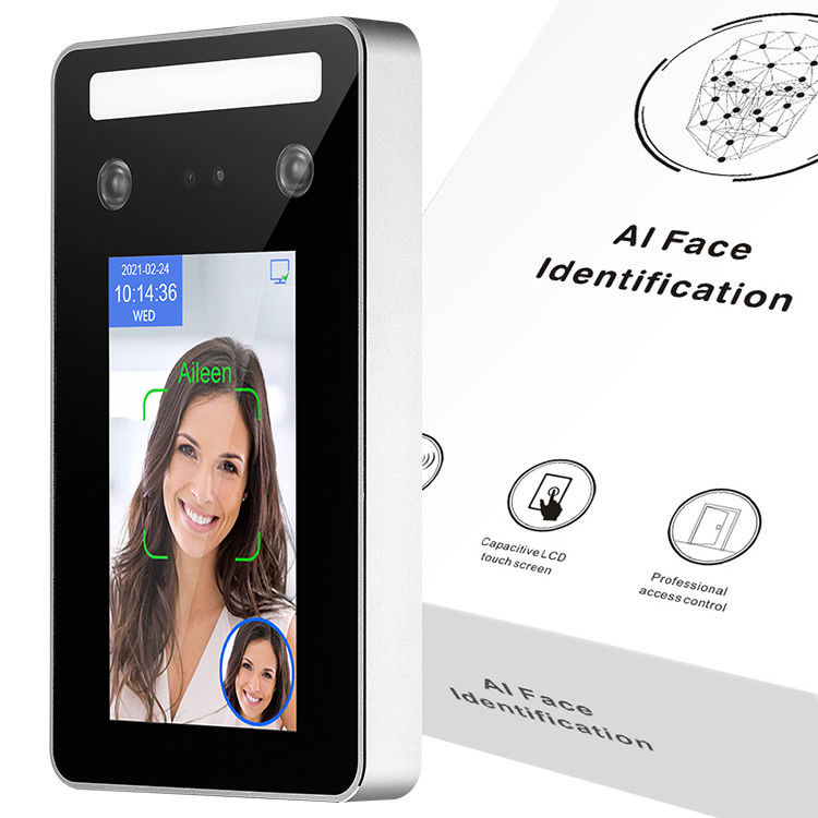 Terminal biométrico do reconhecimento de cara do sistema do controle de acesso do cartão de WDR RFID