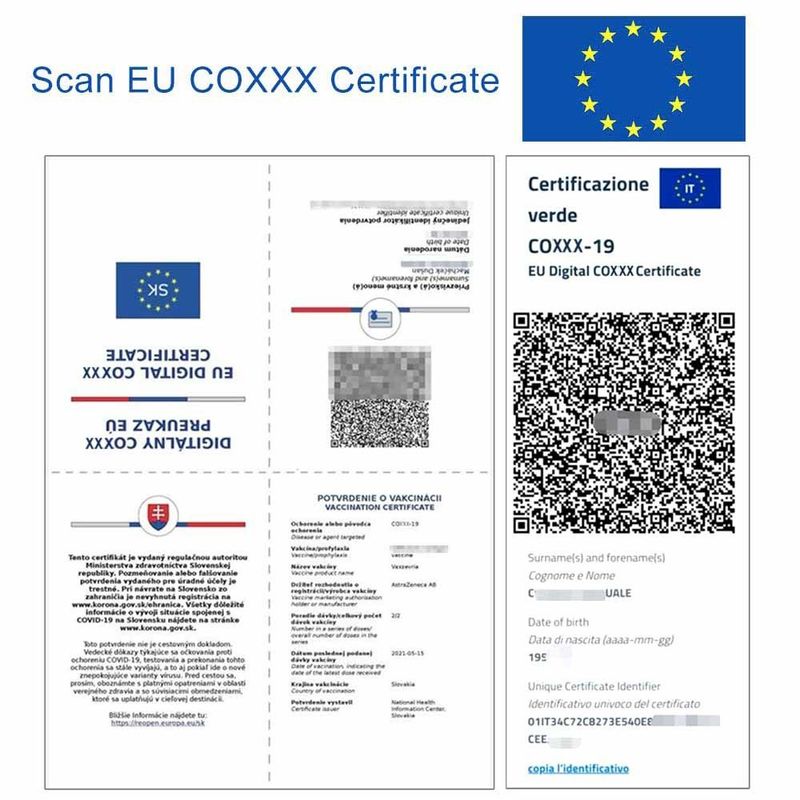 Varredor da UE QR do varredor da temperatura do reconhecimento de cara de USB RS485