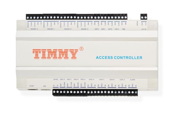 Controlador Access Control System do acesso da porta do IP 4 de Wiegand RS485 USB TCP com SDK livre