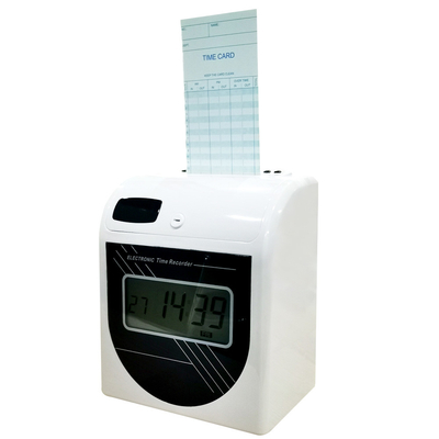 Máquina de cartão automática Desktop do perfurador do tempo do registrador de tempo de Digitas do comparecimento do empregado
