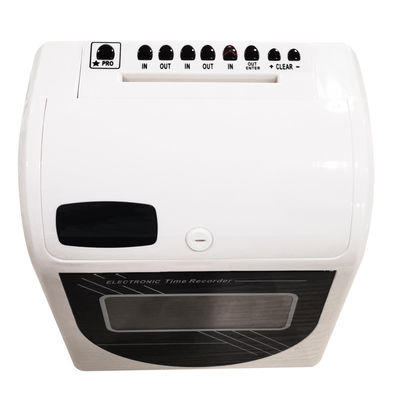 Máquina de cartão automática Desktop do perfurador do tempo do registrador de tempo de Digitas do comparecimento do empregado