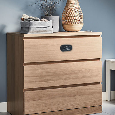 Impressão digital biométrica da senha esperta elétrica do cartão do fechamento RFID de Tuya para a gaveta do armário