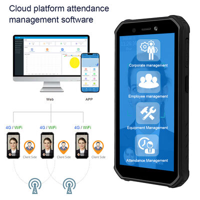 Máquinas de reconhecimento facial com recursos de gerenciamento e monitoramento remoto baseados em nuvem ideais para operações comerciais em vários locais