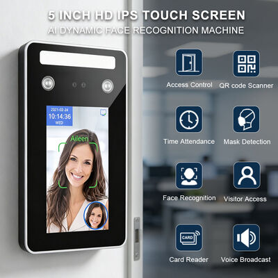 Máquina de reconhecimento facial à prova d'água IP65