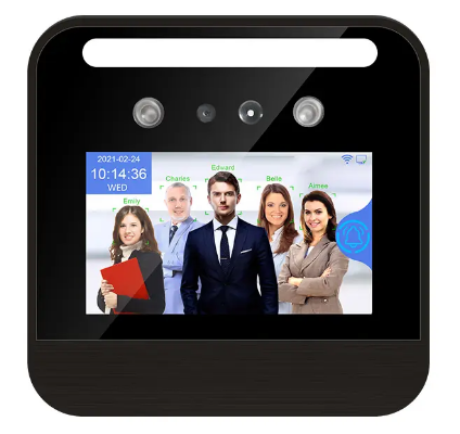 Máquina de Controle de Acesso Facial Baseada em Cartão RFID Inteligente com Módulo WiFi / 4G