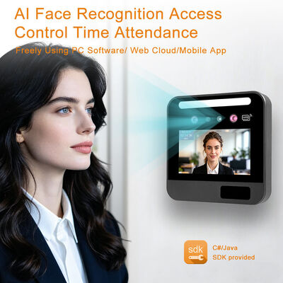 Máquina de Controle de Acesso Facial Baseada em Cartão RFID Inteligente com Módulo WiFi / 4G