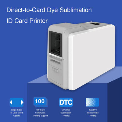 Impressora de Cartões com Impressão Duplex, Sublimação Térmica e Resolução de 300DPI para Impressão de Cartões de PVC