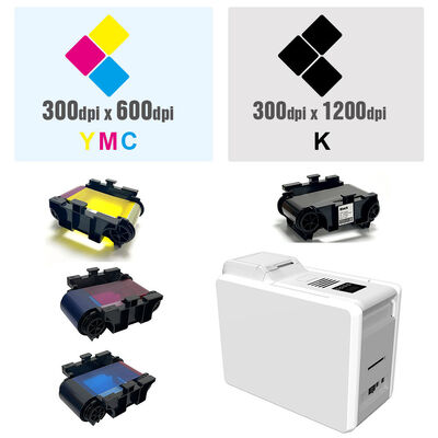 Impressora de Cartões com Impressão Duplex, Sublimação Térmica e Resolução de 300DPI para Impressão de Cartões de PVC