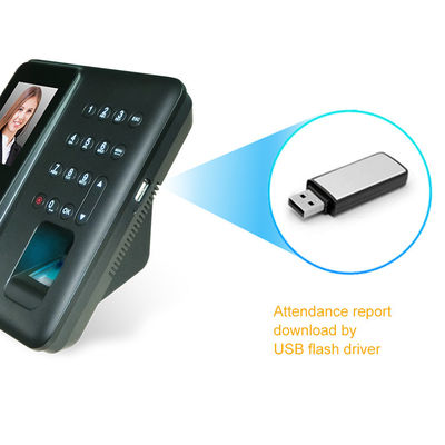 Sistema fixado na parede do comparecimento do tempo do reconhecimento de cara de 2,8 polegadas