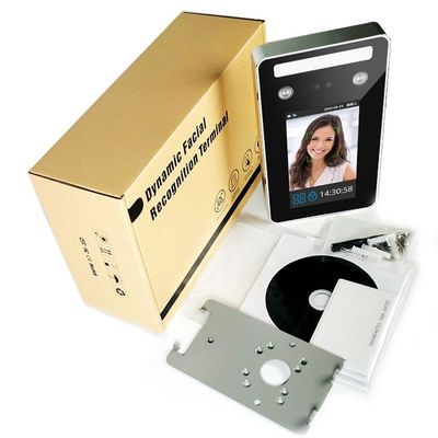 Sistema facial do controle de acesso do reconhecimento do FCC do web server exterior