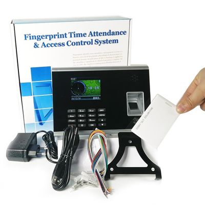 Máquina do comparecimento da impressão digital do teclado numérico 9V do empregado de escritório