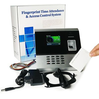 Máquina do comparecimento da impressão digital do tempo real de RoHS do empregado