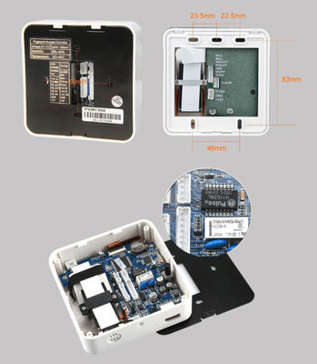 Controle de acesso biométrico da impressão digital do LCD