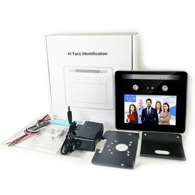 Cartão de Attendance Machine With RFID do leitor da cara de tela táctil da longa distância de 5 polegadas