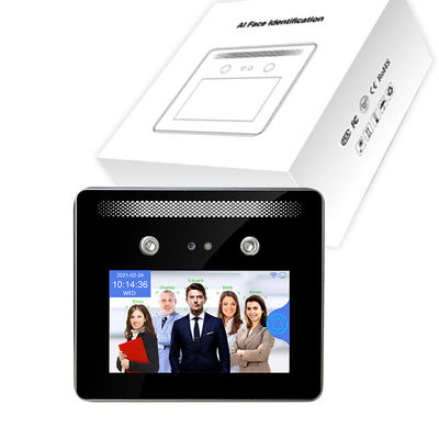 Gravação visível do tempo claro da máquina do comparecimento do reconhecimento de cara de WDR IPS HD