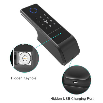 Fechamento liso aberto móvel da casa da impressão digital RFID do controle do fechamento esperto de Tuya Wifi