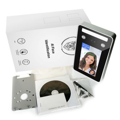 Controle de acesso biométrico sem fio dos dispositivos do reconhecimento de cara de IP65 AI