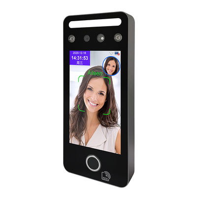 Software da nuvem da máquina do comparecimento do reconhecimento de cara da impressão digital de WiFi Rfid