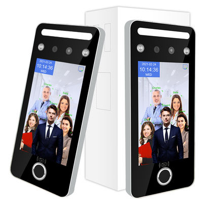 Sistema biométrico do controle de acesso da máquina do comparecimento da cara do multi rádio da pessoa