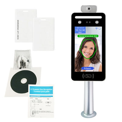 medida térmica da temperatura do terminal do pulso de disparo de 0.5M Face Recognition Time